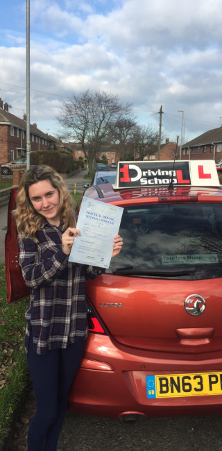 1drivingschool passed student